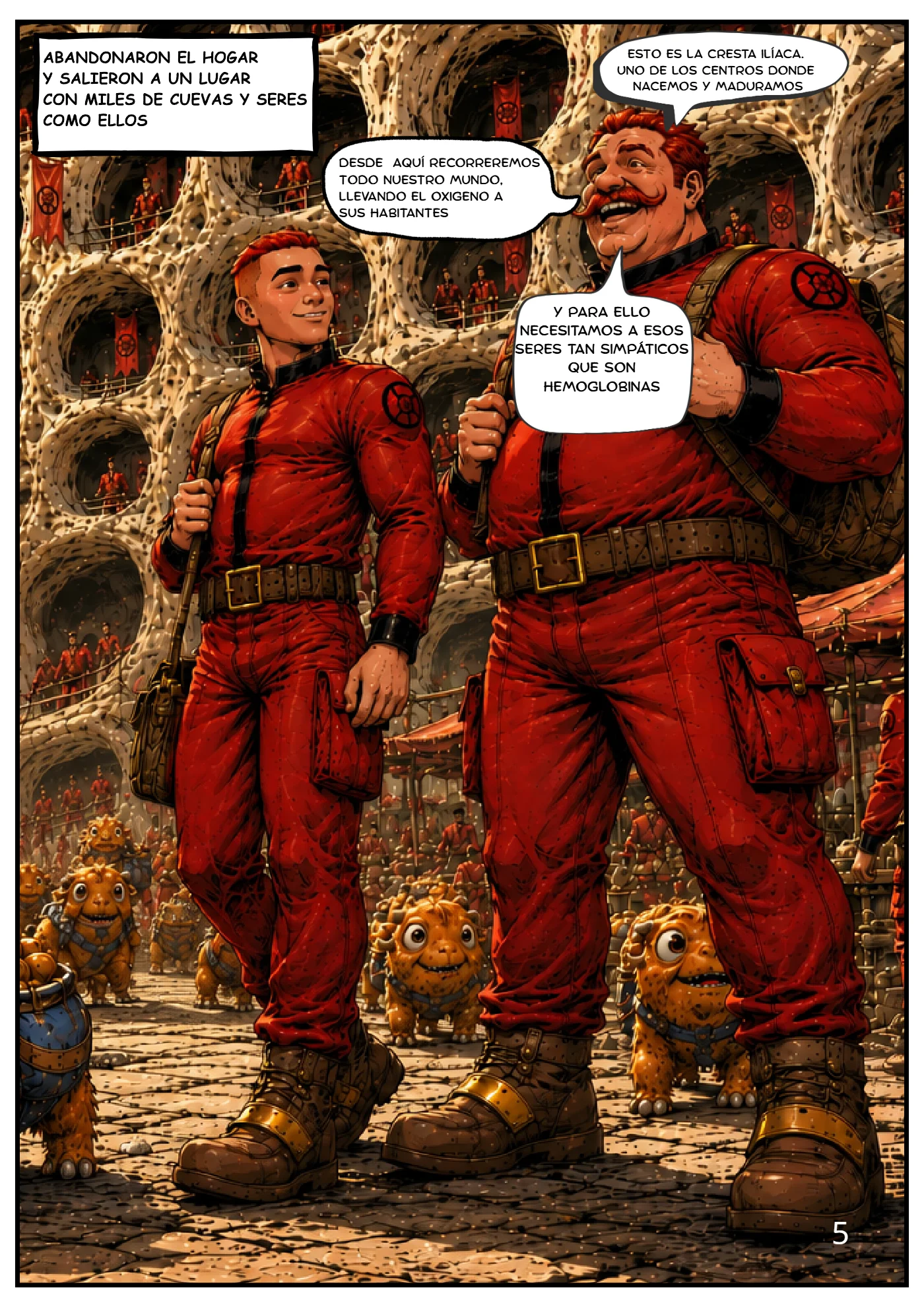 Guerra Microscópica Nº1 El Despertar, página 5